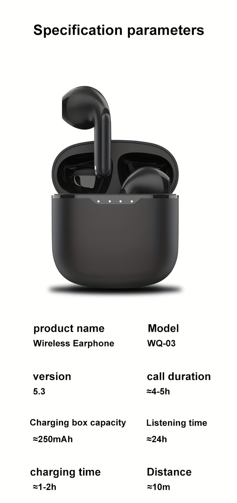 True Wireless 5.3 High Appearance Level In-ear Headphones_voghion.com