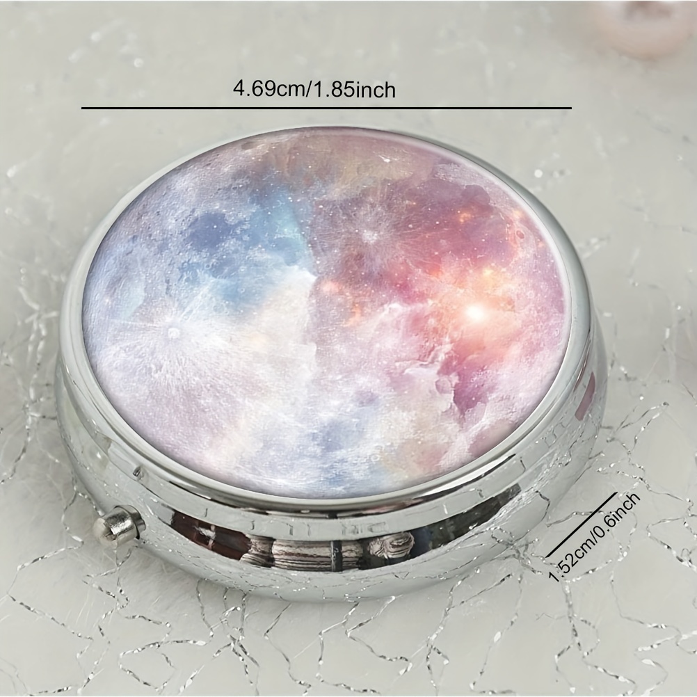  Pill Box Pill Organizer Outer Space Universe Galaxy