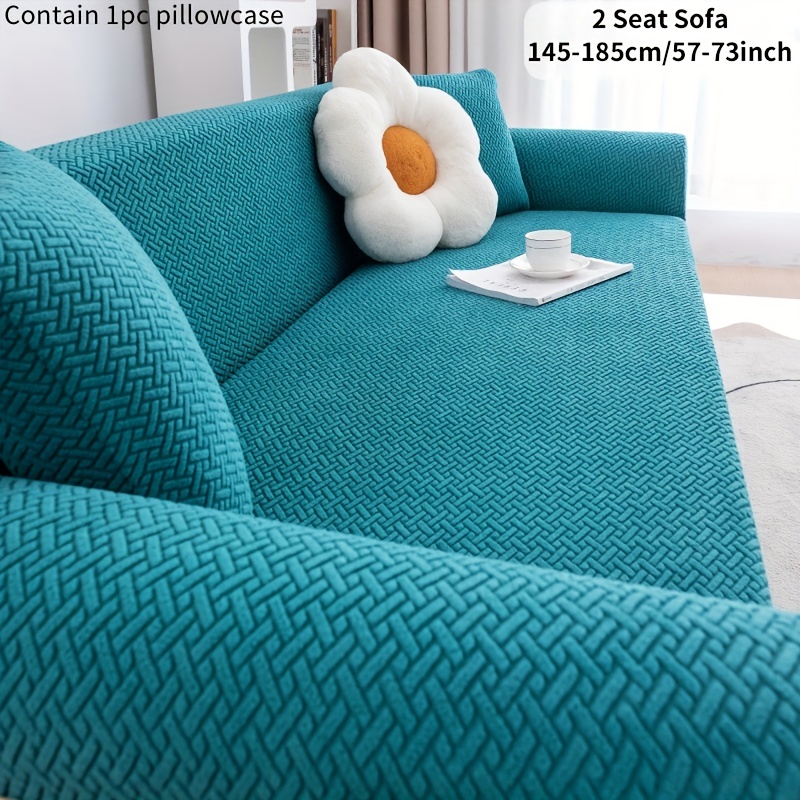 Sofa Covers Slipcovers 2 Seats Couch Covers Large Sofa - Temu