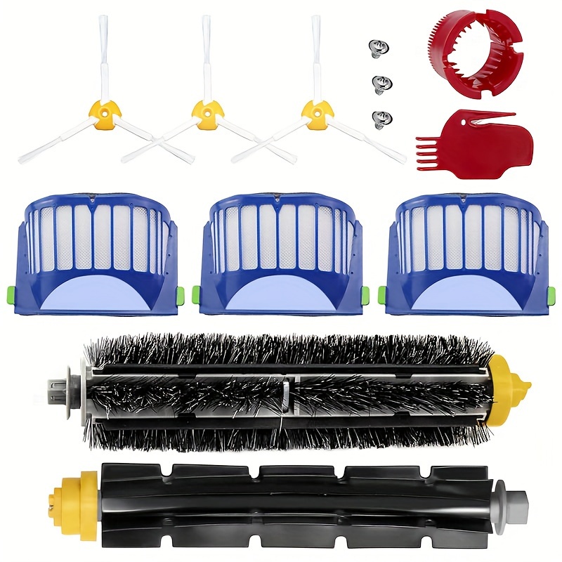 Replacement Parts Kit For iRobot Roomba 680 670 600 Series Vacuum Filter  Brush