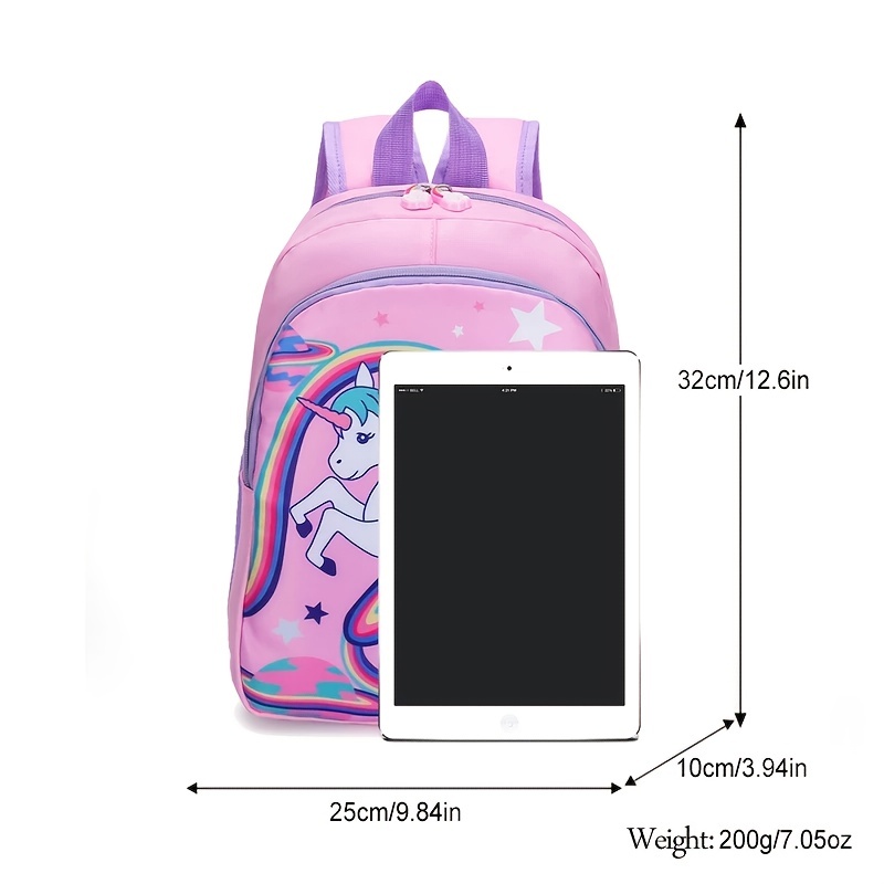 Unicorn School Backpack Large Capacity Primary Schoolbag