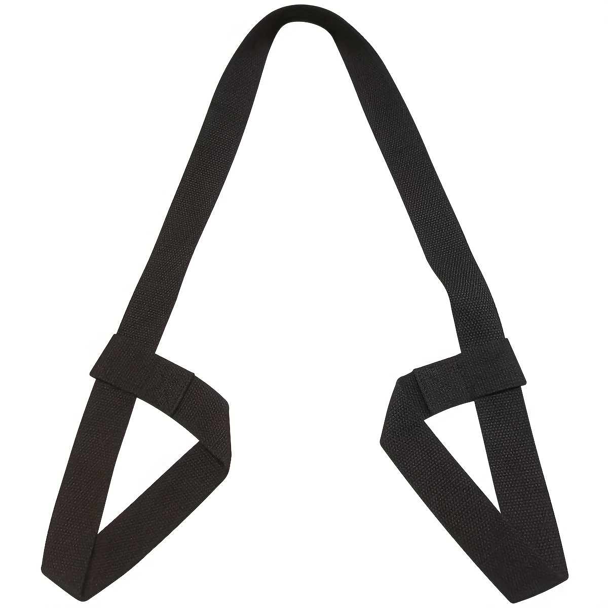 Yoga Mat Strap, Black, Black