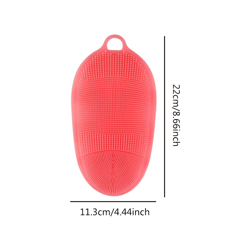 Soft Silicone Body Scrubber Shower Brush - Teetothe Lifestyle