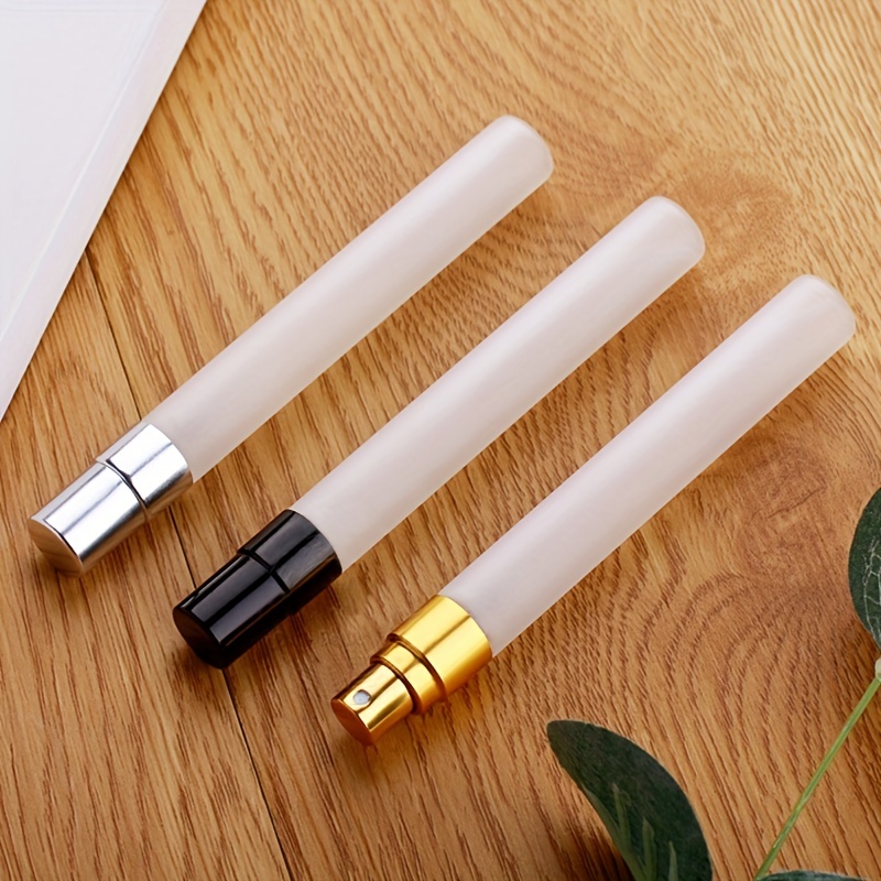 10ml Pen Clip Fine Mist,10 Pcs Plastic Frosted Atomizer Vials