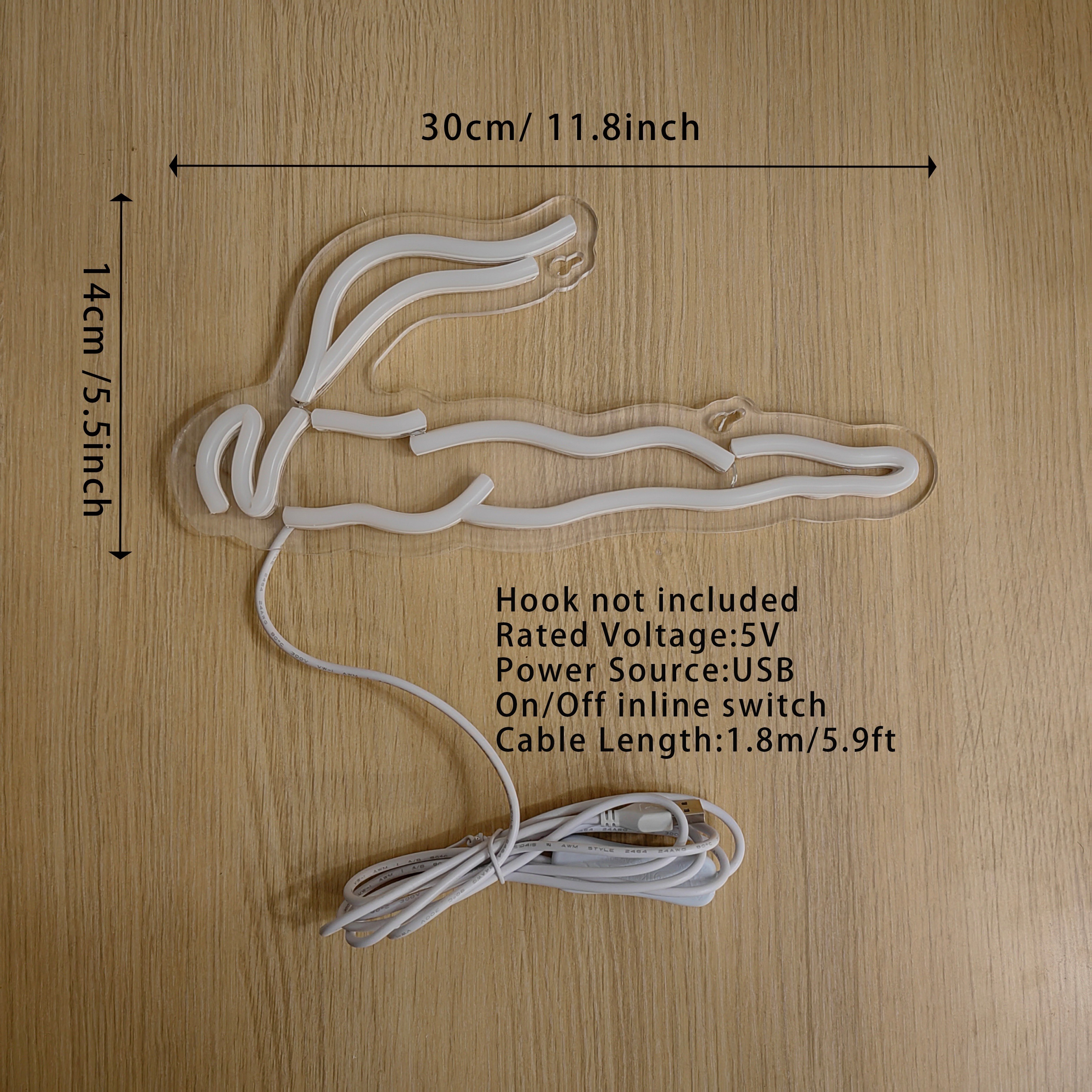 1pc Backboard Led Neon Light Game Zone, Décoration De Chambre Légère,  Interrupteur De Ligne 5V USB Alimenté Lumière Murale Suspendue - Temu  Belgium