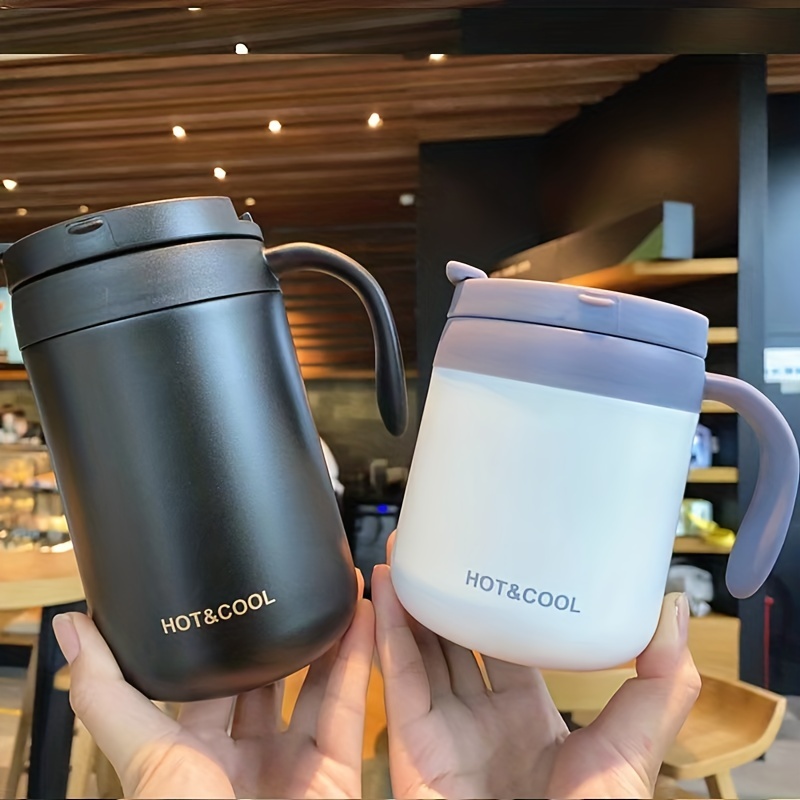 Reusable Coffee Cups With Portable Rope And Lids To Go - Temu