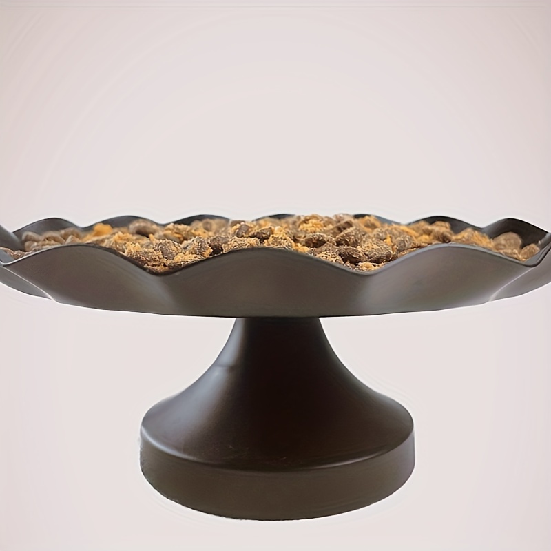 Elevated Cat Feeder Bowl With Stand Raised Stainless Steel - Temu