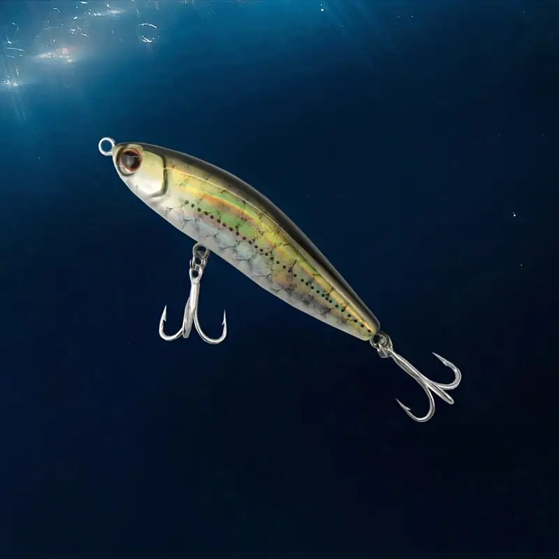 Bionic Hard Plastic Fishing Lure 3d Eyes Saltwater Fishing - Temu