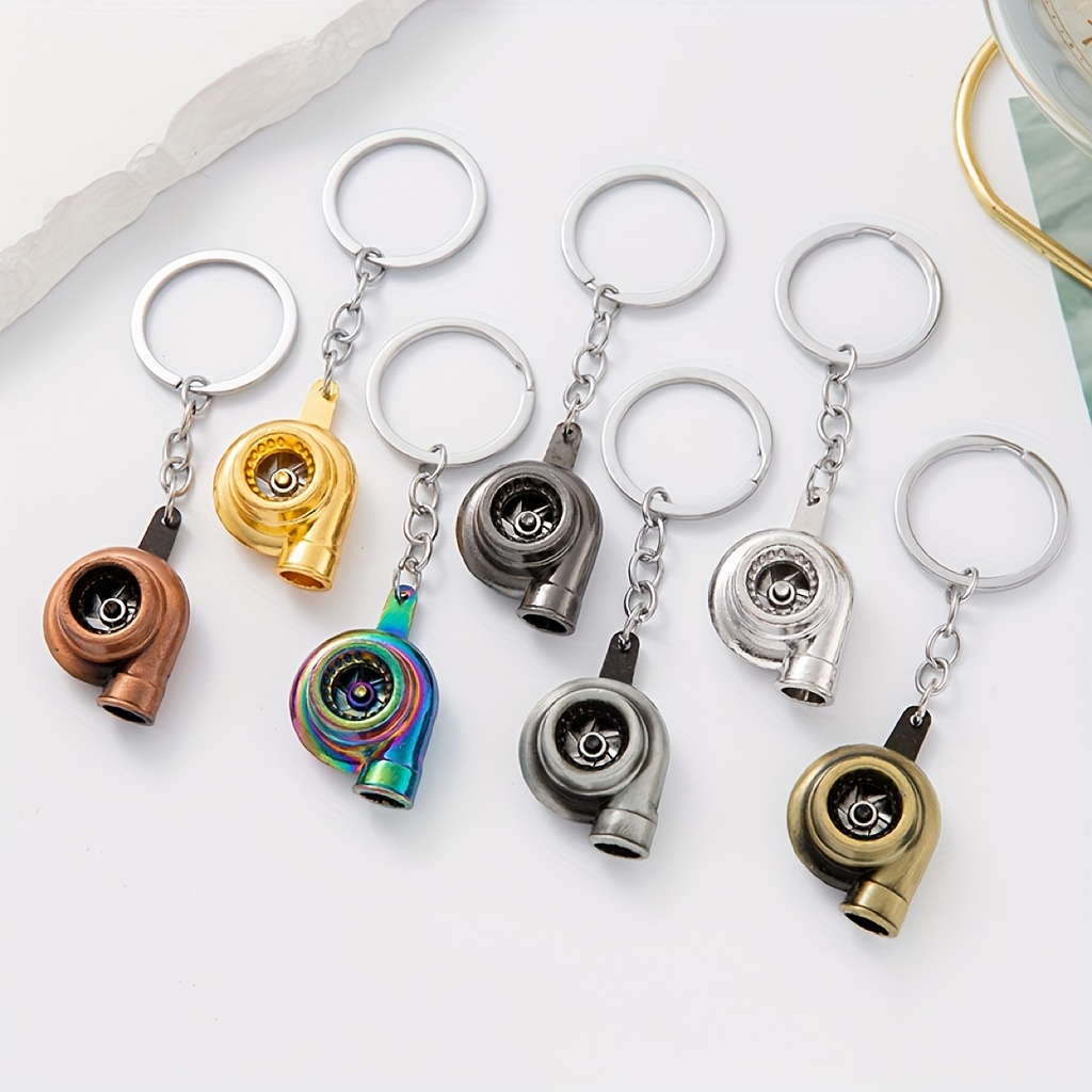 Automotive Key Fobs Chains Men Women Auto Tuning Parts Turbo Turbine  Keychains Metal Creative Gift Styling Key Ring Pendant Universal Interior  Accessories From Tinamao910607, $1.29