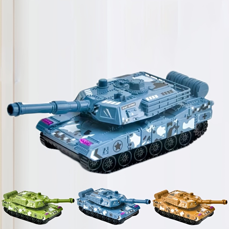 

Inertial Toy Car Simulation Military Tank Model Off-road Vehicle Car Toy Mini Military Tank Toy Car Kindergarten Gift