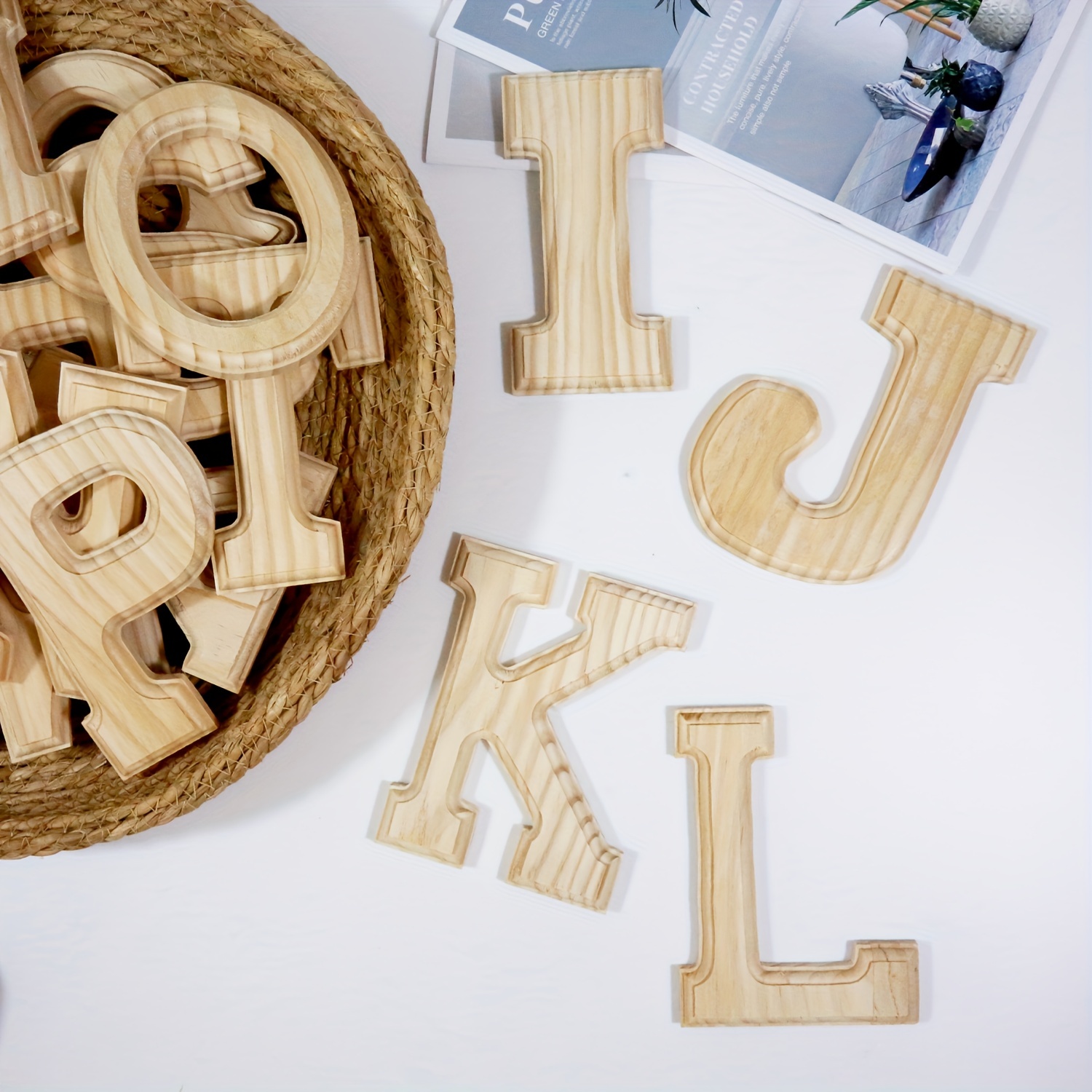  3 Inch Wooden Letters