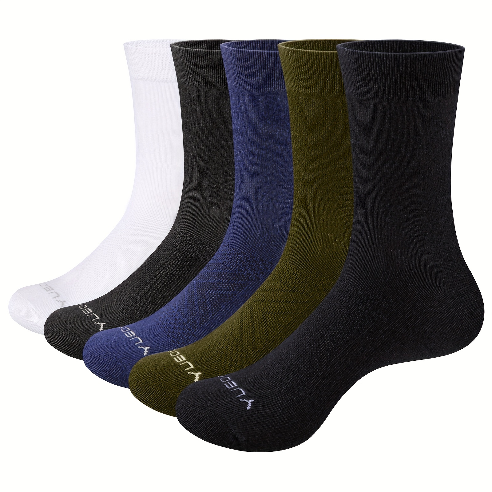 6 Pack Mens Ultra Thin Breathable Socks Summer Mesh Cotton Business Dress  Sock