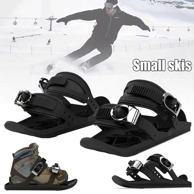 Skiing Mini Sled Outdoor Snow Board Ski Boots High Quality Adjustable –  AOOKMIYA