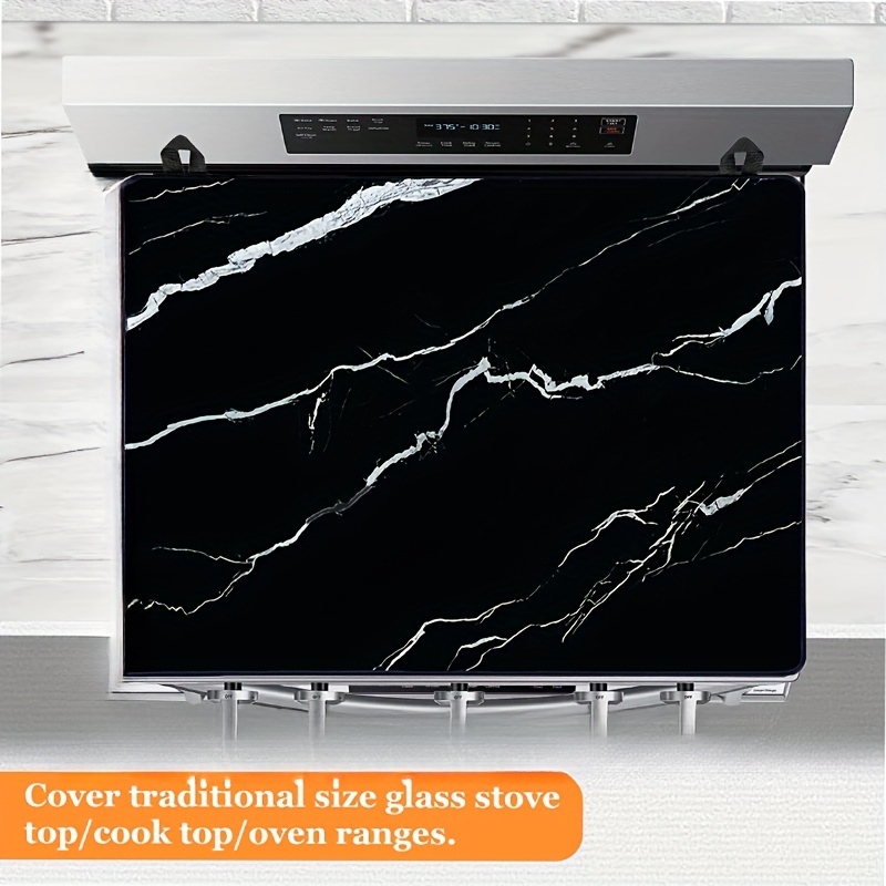 Multipurpose Tempered Glass Black Stove Cover 20 x Bahrain