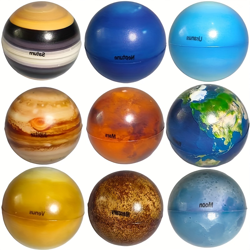 Mini Solar System Planet Educational Ball Toys Solar System Balls