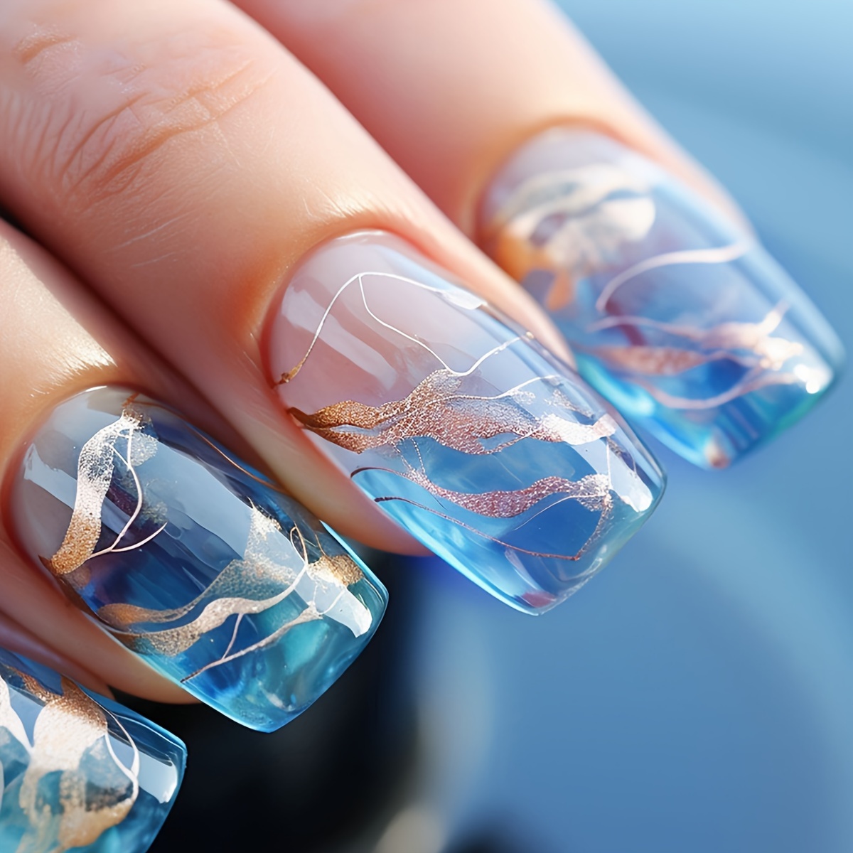 ocean wave nails