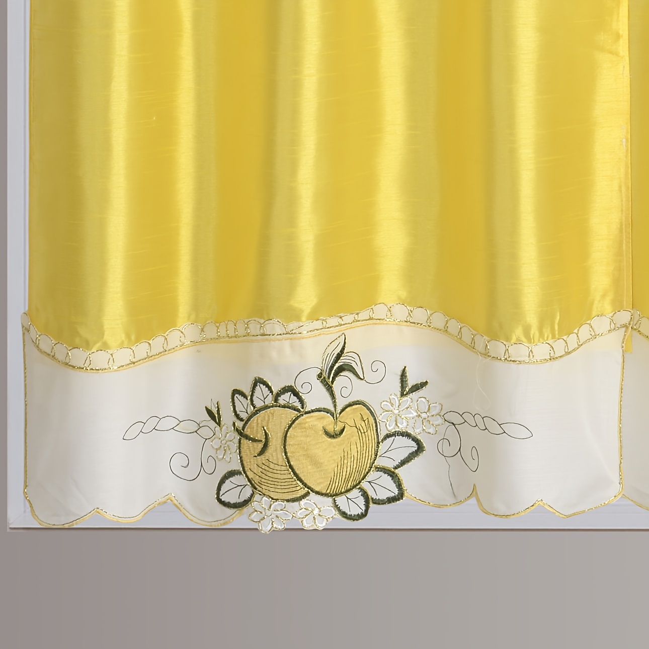 3pc Tema Cocina Imprimir Cortinas Cocina Tier Valance - Temu