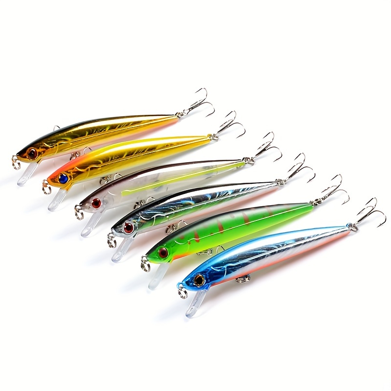 Simulation Minnow Fishing Lure Artificial Bionic Plastic - Temu