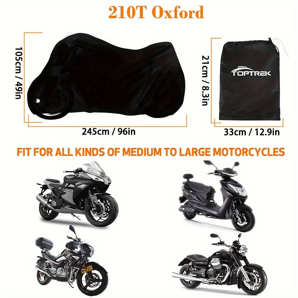 Rain proof deals motorcycle cover