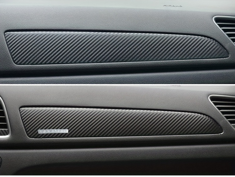 Pair Audi Q3 Stickers Door Side Solid Inscription Rocker Panel