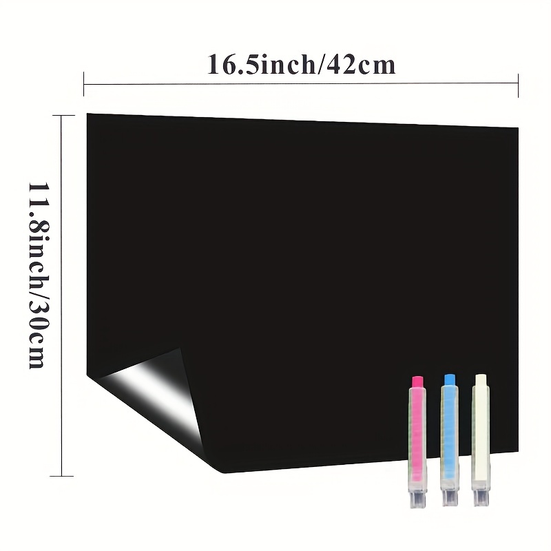 Self-Adhesive Magnetic Whiteboard for Wall, Peel & Stick Dry-Erase