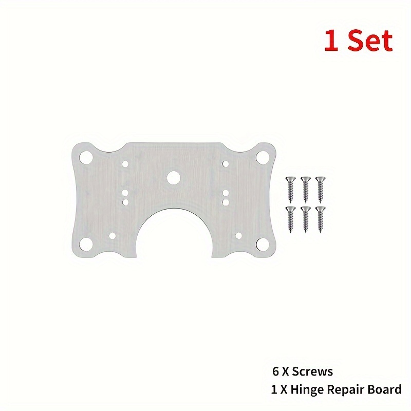 Compra Piastre di riparazione cerniere a tazza 9x9 cm. 1 pezzi. Piastra di  riparazione della porta, piastra di riparazione delle cerniere dei mobili  all'ingrosso