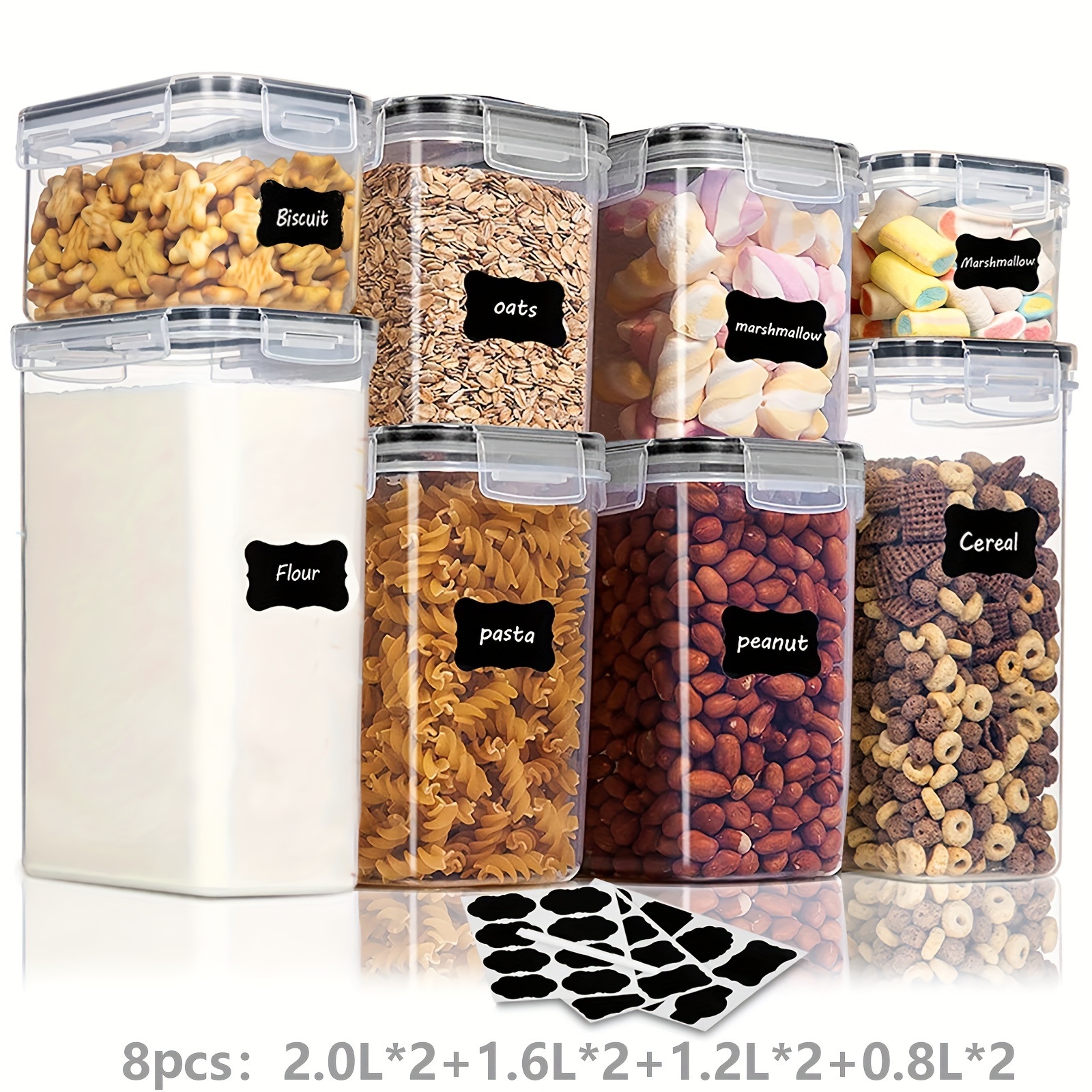 Food Storage Containers With Lids Airtight Individual Bpa - Temu