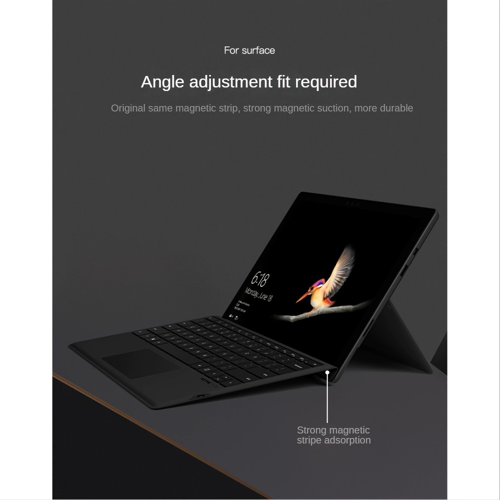Darling Case Wireless Bt Keyboard Surface Pro 7/pro 6/pro - Temu Spain