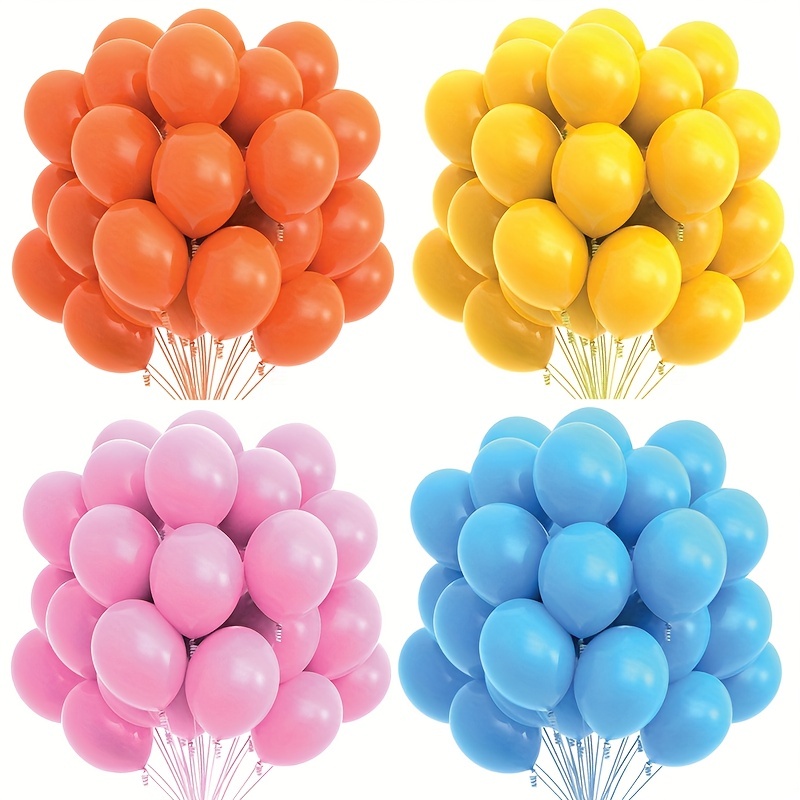 200 globos de 5 pulgadas de colores surtidos, mini globos pequeños de  látex, globos de látex de 5 pulgadas para fiesta, cumpleaños, baby shower