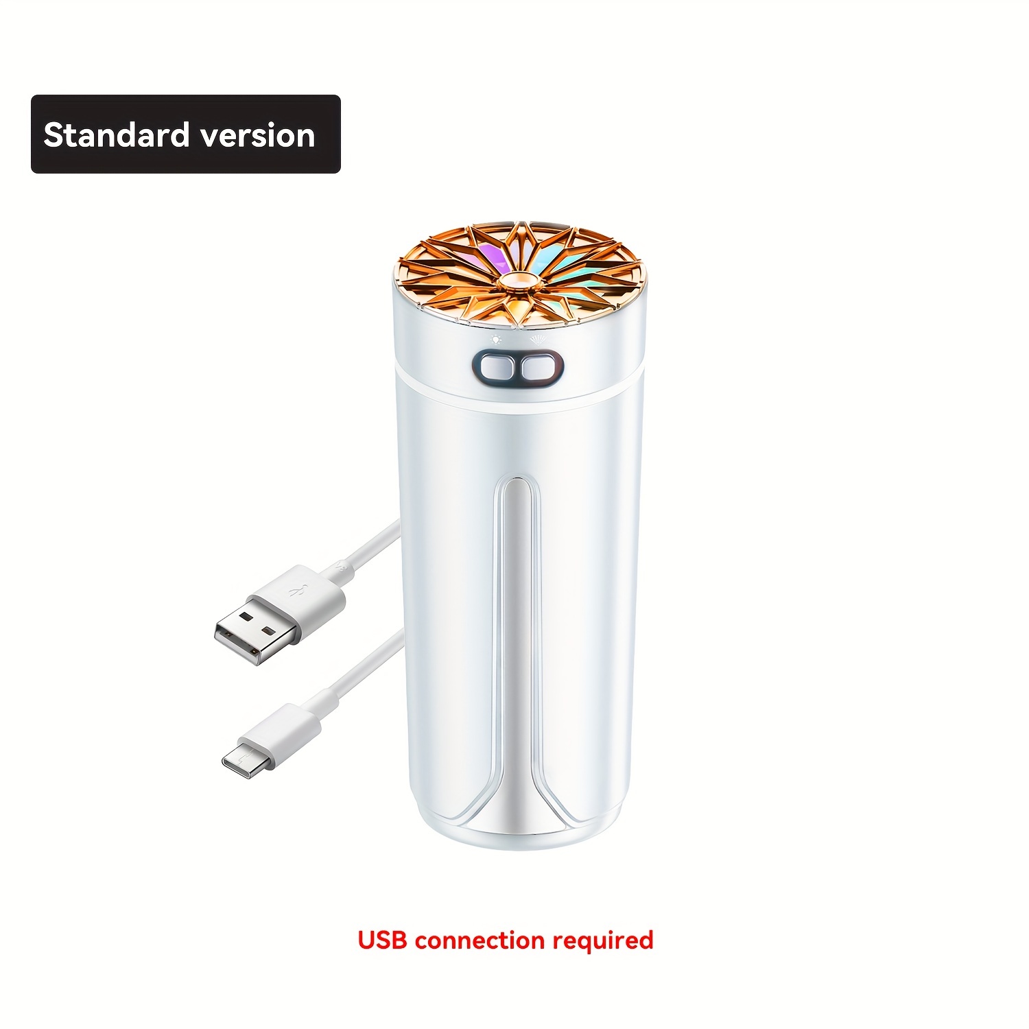 Humidificateur d'Air Portatif USB à Ultrasons et Lumière Romantique Coupe  Eblouissante 200 ml – MADON