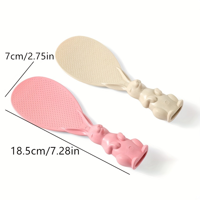 1Pc Creative Lovely Plastic Squirrel Rice Spoon Kitchen