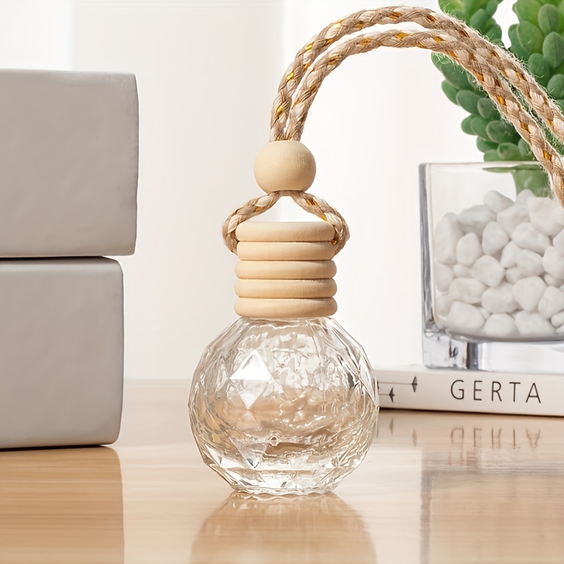 Refillable Clear Glass Diffuser Bottle Aromatherapy Glass - Temu