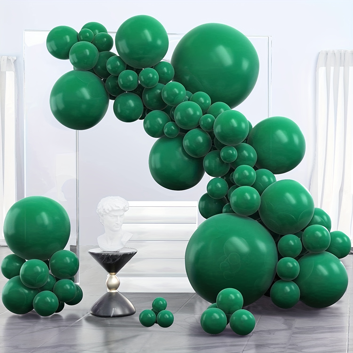 60 Globos Látex Fiesta Oscuro Globos Real 5.0 In - Temu