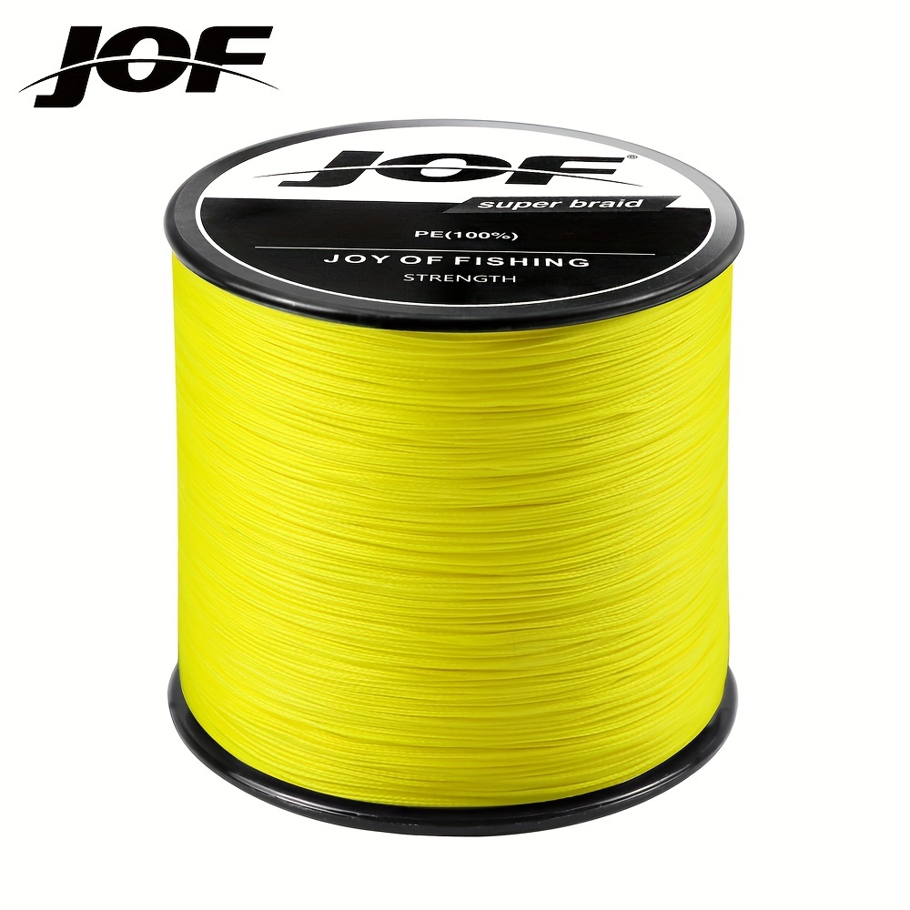 Jof /328yds Pe 8 Strands Braided Fishing Line Strong Pull - Temu Italy