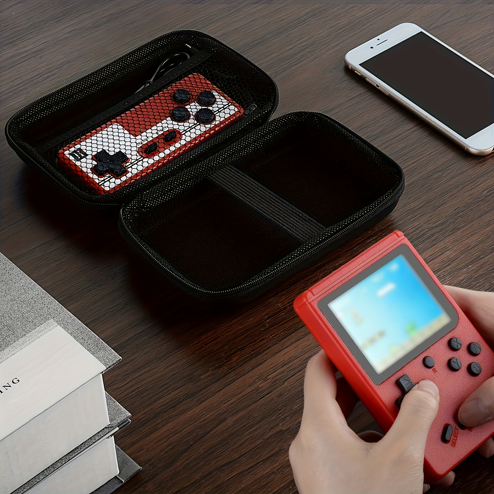  ProCase Funda de transporte para Nintendo Switch & Switch OLED  con 8 ranuras para tarjetas de juego, bolsa de viaje portátil dura bolsa  protectora para consola Nintendo Switch y accesorios, color 