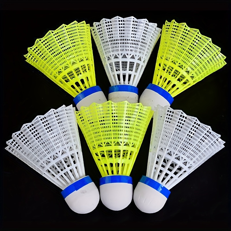 6/12pcs colorate badminton shuttlecocks pene de gâscă accesorii durabil în  aer liber de sport mingi badminton badminton badminto j3w2 vanzare < Sport  & Divertisment \