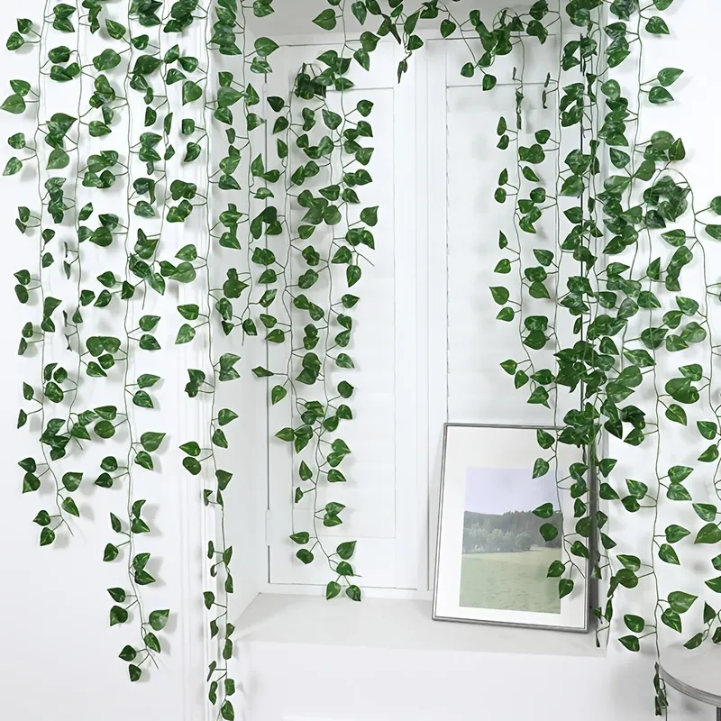 Elegant Artificial Vines And Ivy Leaves For Garden, Outdoor