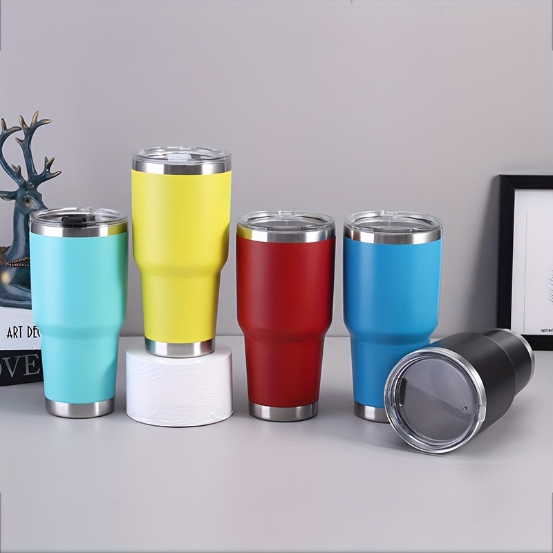 Portable Double layer Stainless Steel Travel Mug For Outdoor - Temu