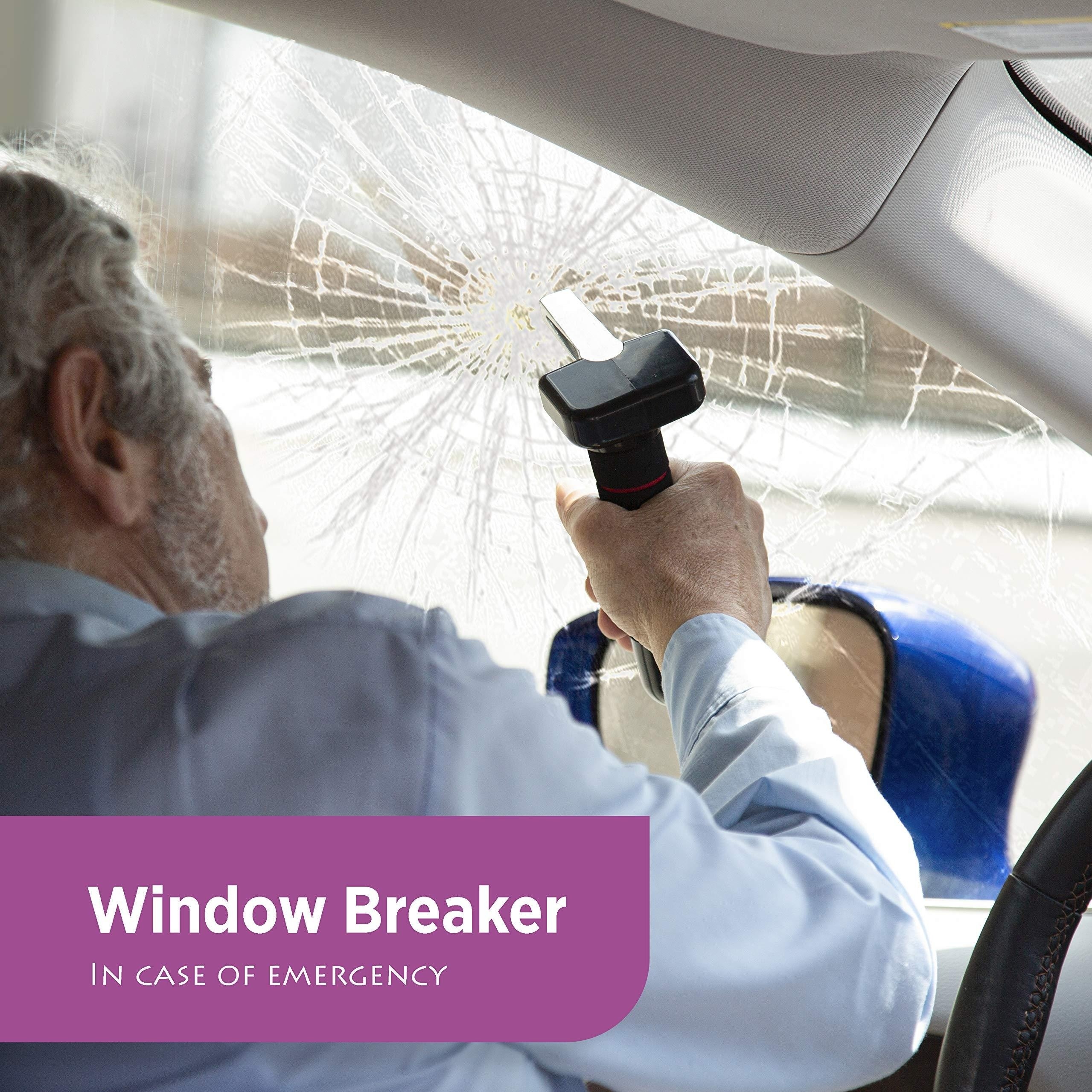 How To Jimmy A Car Doorelderly Car Door Handle Assist Bar With Safety  Hammer & Window Breaker