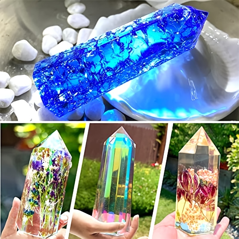 Large Crystal Tower Resin Molds - 3 Pcs - Epoxy Resin Molds,DIY Resin  Flowers Crystals,Faux Quartz Healing Crystal,Home Decors – Let's Resin