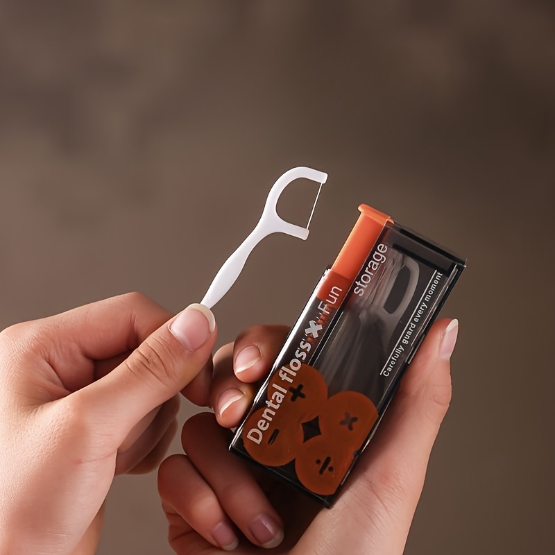 Flosser Dispenser Travel Case Portable Qtip Holder Travel Case