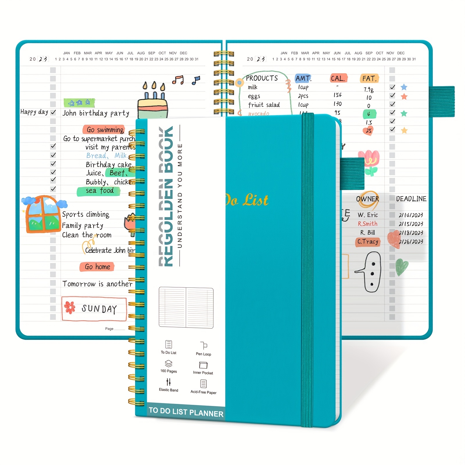 Quaderno No.9 - Day Planner Notebook