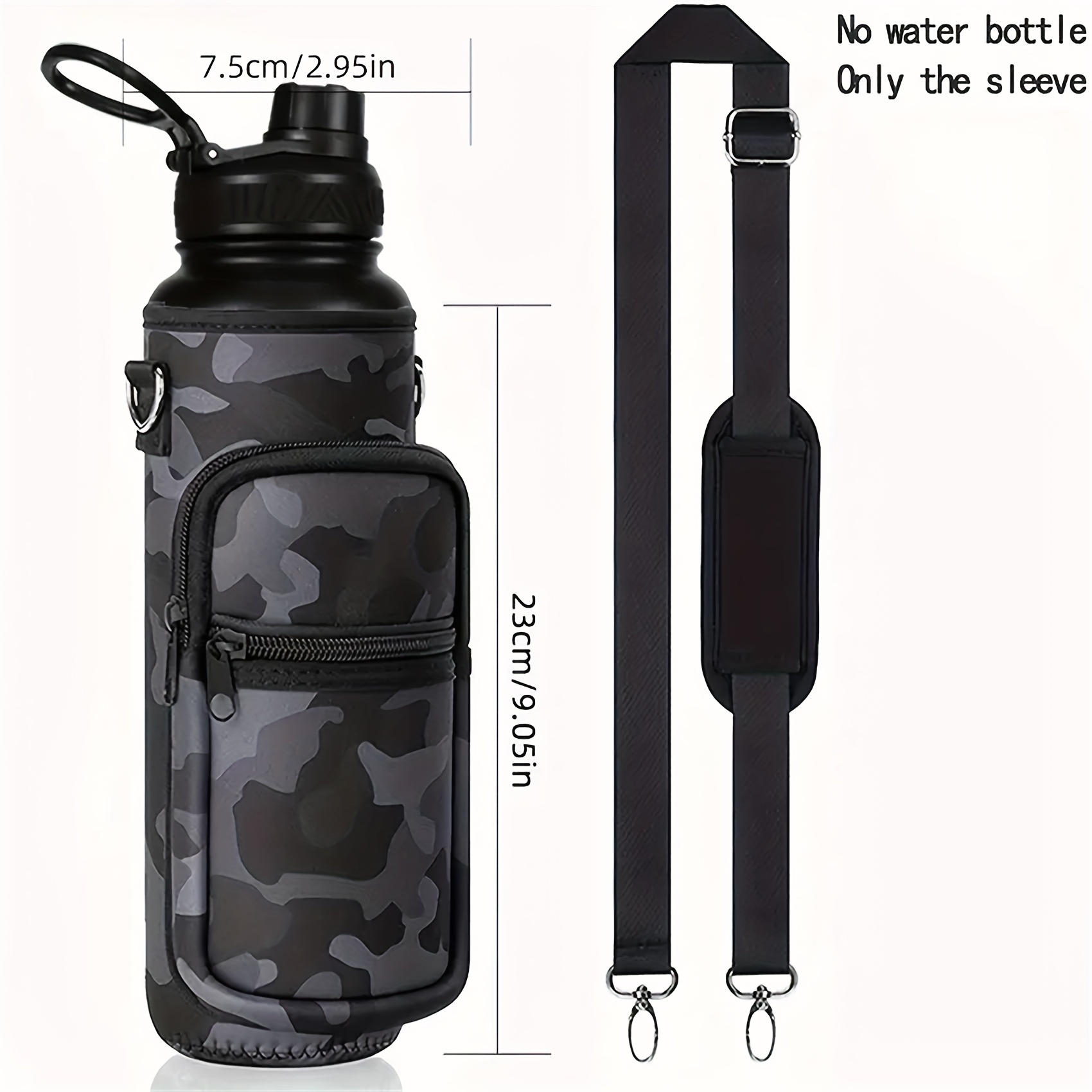 7.5cm Water Cup Holder Outdoor TravelHiking Cycling Water Bottle