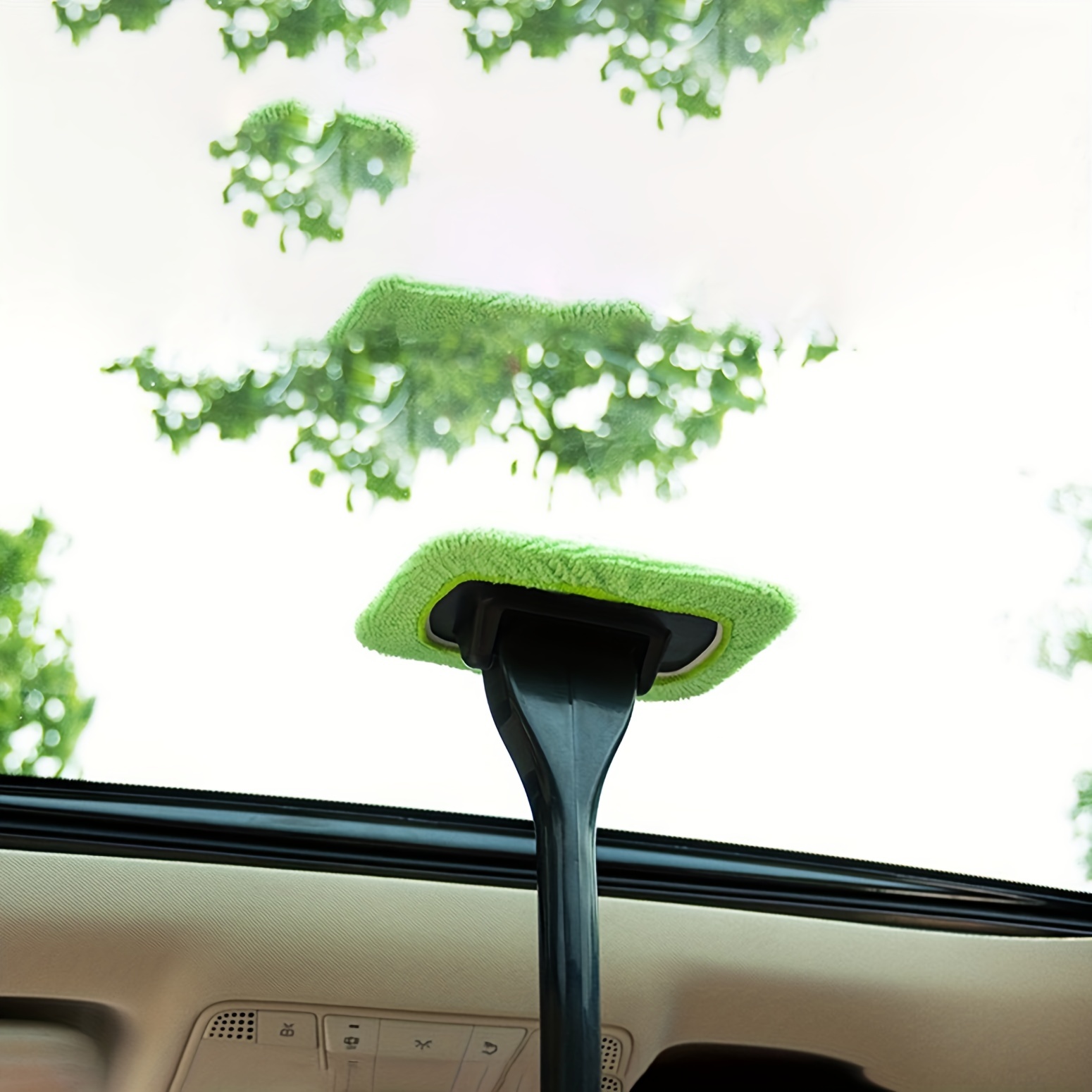 Auto Cleaning Wash Tool with Long Handle Car Window Cleaner