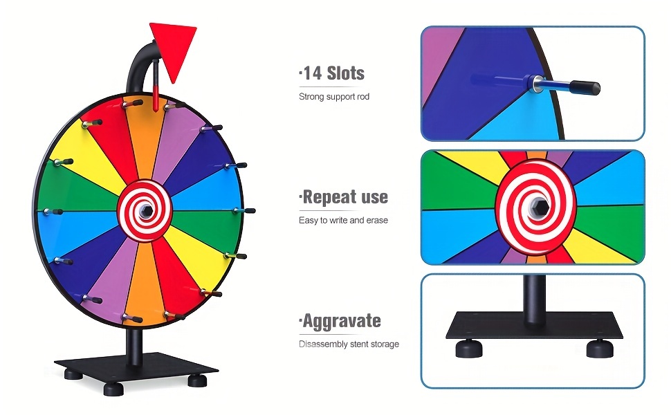 Ruota Dei 12 Gioco Della Fortuna Per Fiere 12 Colori