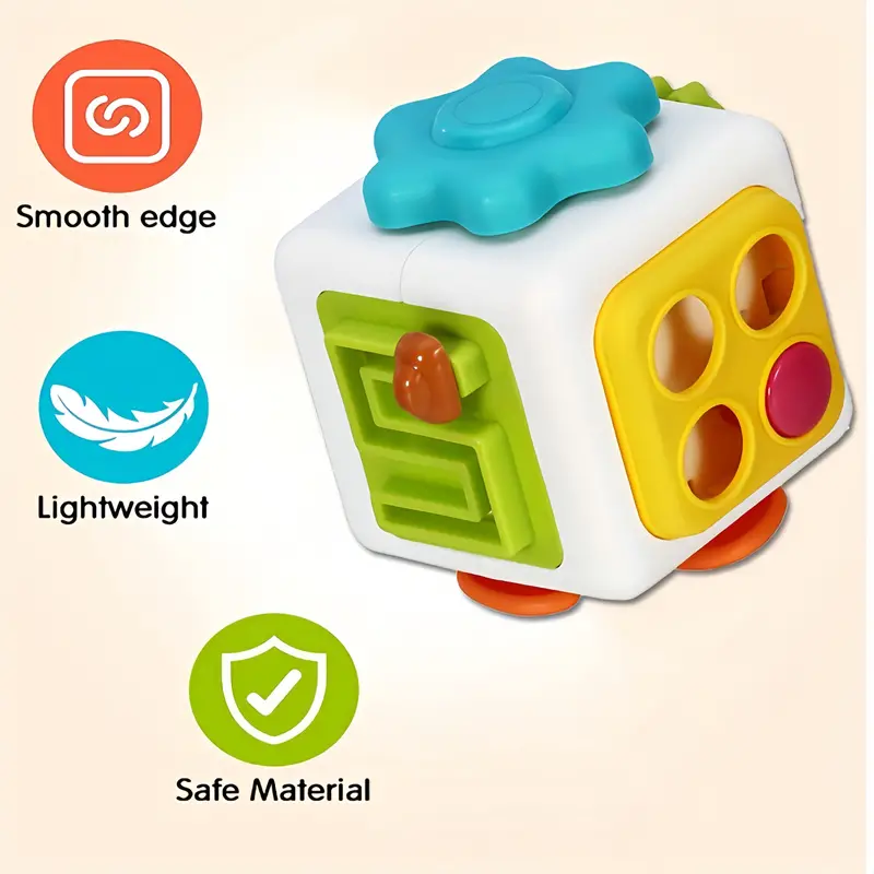 Activity Cube, Suitable For Children's Busy Cube, Baby Sensory