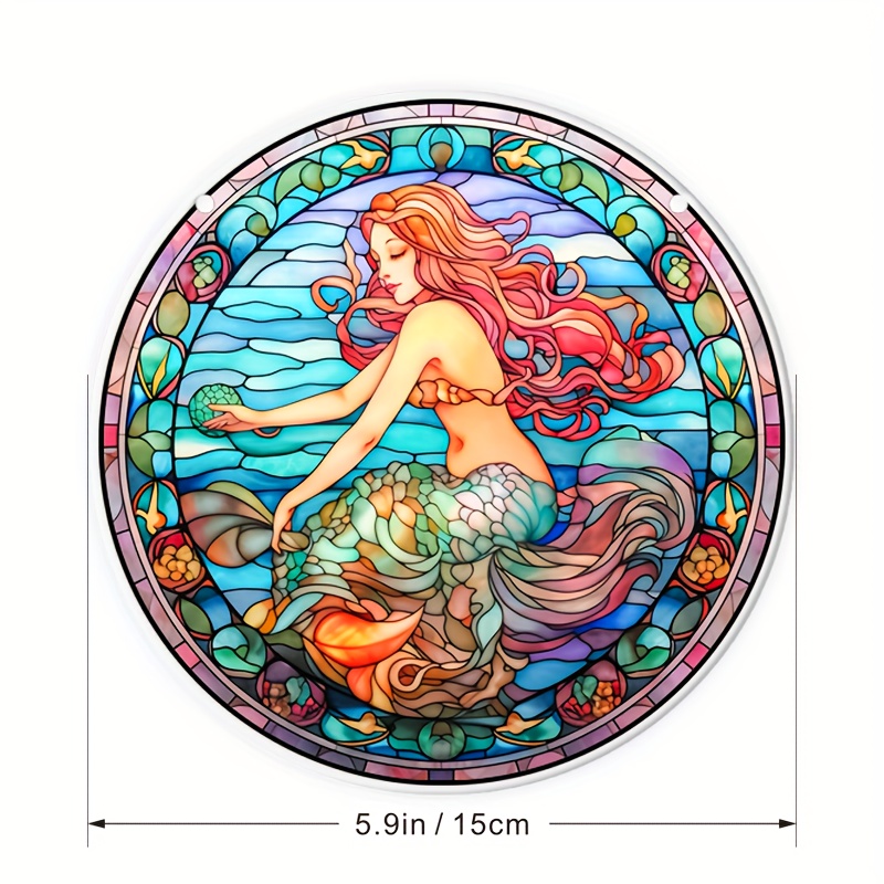 Fused hotsell Glass Mermaid Plate