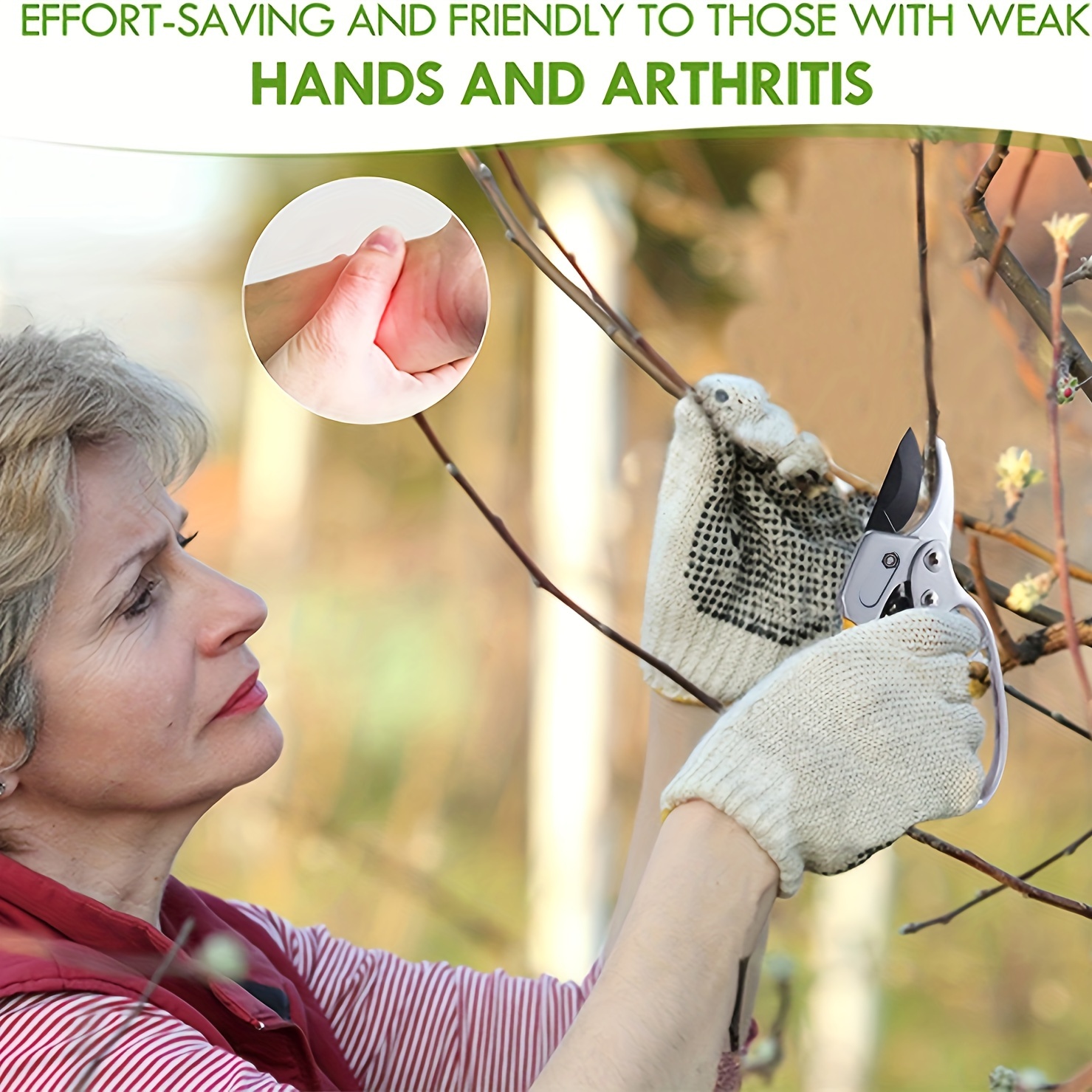 Garden Clippers: German Pruners For Trimming Roses, Trees & Live Plants -  Sharp Garden Scissors For Arthritis Weak Hands