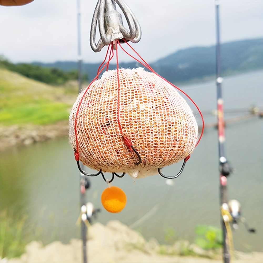 PVA Mesh 5M 25mm 37mm Carp Fishing Feeder Trap Bait Bag Nets