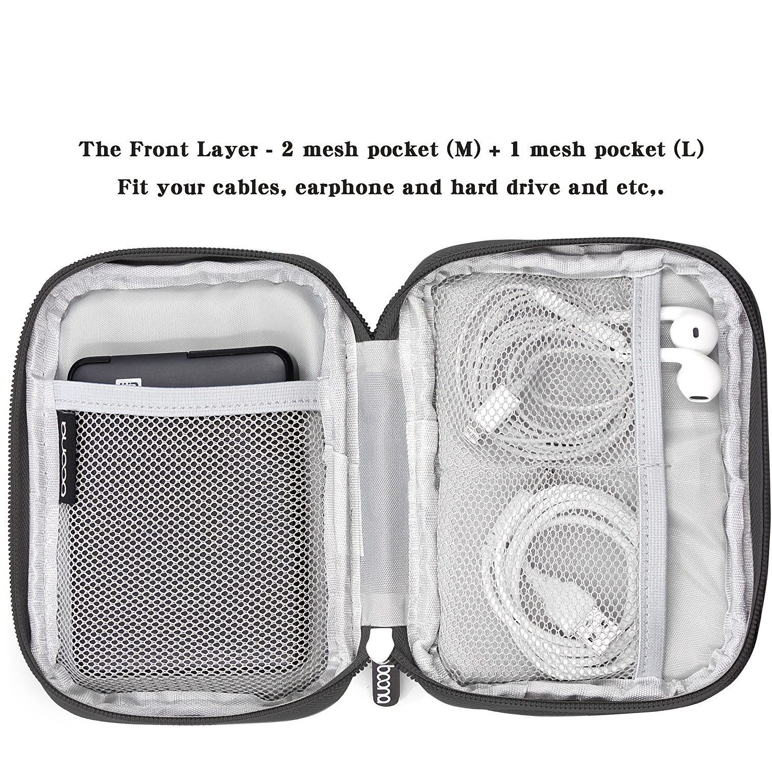 Dropship Electronics Organizer Travel Cable Organizer Bag Waterproof  Portable Digital Storage Bag Electronic Accessories Case Cable Charger Organizer  Case to Sell Online at a Lower Price